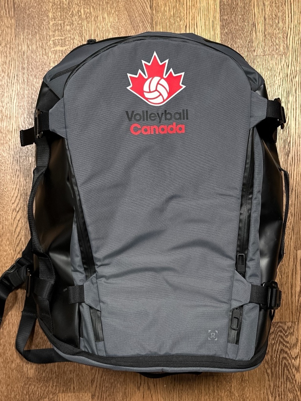 Lululemon More Miles Pack 39L Volleyball Canada Laptop Duffle Backpack Gray